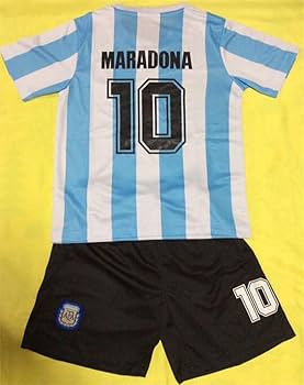 アルゼンチン代表　マラドーナ　サッカー　ユニフォーム Amazon.co.jp: 限定復刻版 150 アルゼンチン代表 マラドーナ